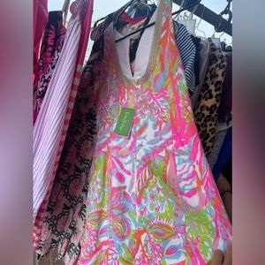 Never been work beautiful Lilly Pulitzer pattern!